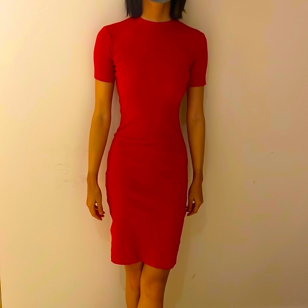 Bright comfy cotton dress